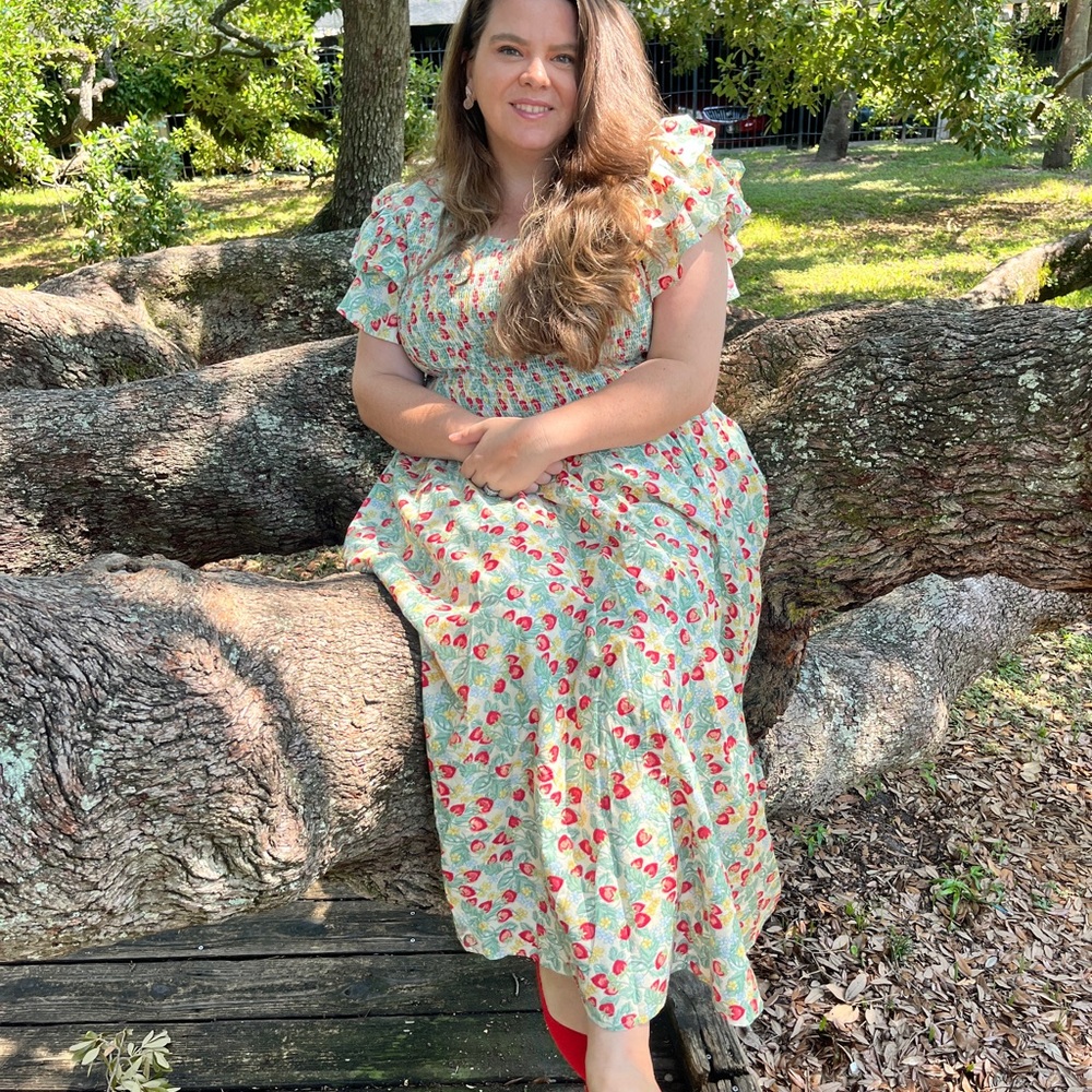Ivy City Co Strawberry Dress!